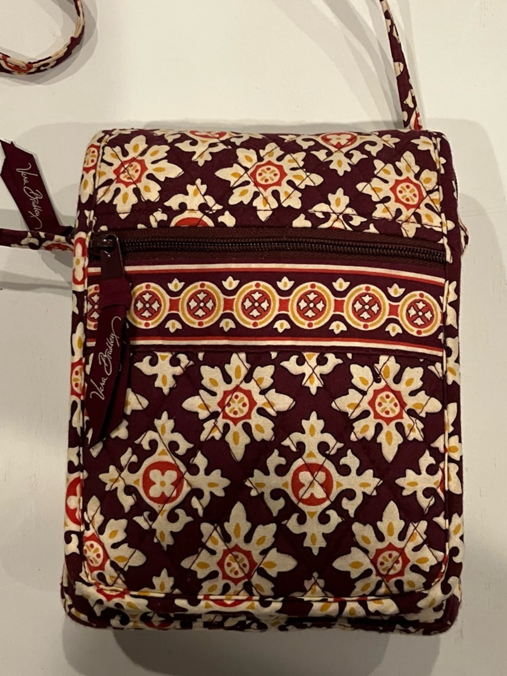 Vera Bradley | Dark Burgundy Crossbody Bag